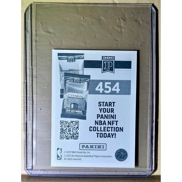 2023-24 De'Aaron Fox Panini NBA Basketball #454 Sticker Sacramento Kings - Picture 2 of 2